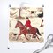 Horses Hunting Fox Hunt Toile English Countryside Rustic Traditional Classic Hunt Equestrian Custom Printed Fabric by Spoonflower Various Fabrics by the Yard or Fat Quarter